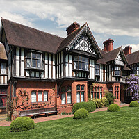 Buy canvas prints of Wightwick Manor, Staffordshire by Dave Urwin