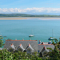Buy canvas prints of View Across The Dovey Estuary  by Dave Urwin