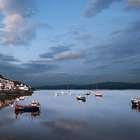 Buy canvas prints of Twilight On The Dovey Estuary  by Dave Urwin