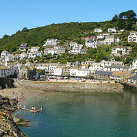 Buy canvas prints of Polperro by Dave Urwin