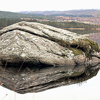 Buy canvas prints of Floating Boulder by Paul Hopes