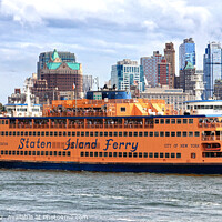 Buy canvas prints of Staten Island Ferry by Paul Hopes
