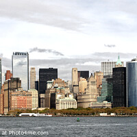 Buy canvas prints of Manhattan Skyline by Paul Hopes