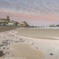 Buy canvas prints of Low tide at Cromer Beach by Paul Thetford