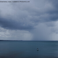 Buy canvas prints of Stormclouds over the ocean by Etienne Steenkamp