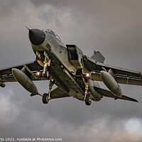 Buy canvas prints of Italian Air Force Tornado Fighter Jet by Liam Roberts