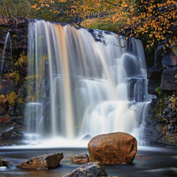 Buy canvas prints of East Gill Force by Traci Habergham