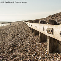 Buy canvas prints of Beach Front Leading Lines by Daniel Gwalter