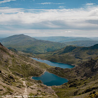 Buy canvas prints of Lakes of Snowdon  by Connor Cast