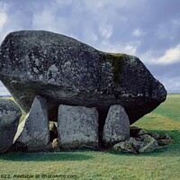 Buy canvas prints of Neolithic Dolmen, Co. Carlow, Ireland by Laura Byrnes