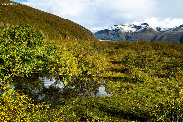 Skaftafell,National Park. Picture Board by Hörður Vilhjálmsson