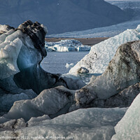 Buy canvas prints of Majestic Blue Iceberg by Hörður Vilhjálmsson