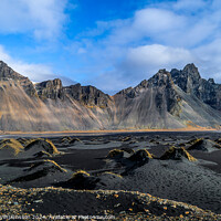 Buy canvas prints of  Mountain Vestrahorn Iceland by Hörður Vilhjálmsson