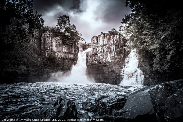 High Force Falls Picture Board by Storyography Photography