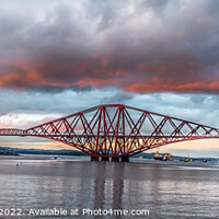 Buy canvas prints of The Forth Railway Bridge by Storyography Photography