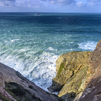 Buy canvas prints of Turquoise seas in Cornwall by Nathan Atkinson