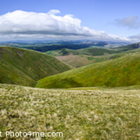 Buy canvas prints of Howgill Fells Panorama by Nathan Atkinson