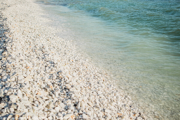 Outdoor oceanbeach. Italy Picture Board by Veronika Druzhnieva