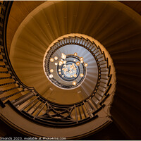 Buy canvas prints of The Golden Staircase by Owen Edmonds