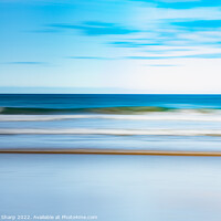 Buy canvas prints of A Speeding Wave by Shaun Sharp