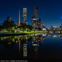 Buy canvas prints of Melbourne during Lockdown by Shaun Sharp