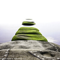Buy canvas prints of Seagrass Steps to Infinity by Shaun Sharp