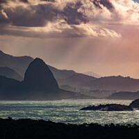Buy canvas prints of Sunset Rio de Janeiro by Lucas Mann