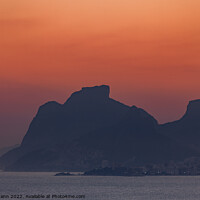 Buy canvas prints of Sunset in Rio de Janeiro by Lucas Mann