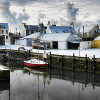 Buy canvas prints of Port William Harbour by STEVEN CALCUTT