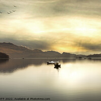 Buy canvas prints of Sailing Boats On Loch Lomond by STEVEN CALCUTT