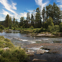 Buy canvas prints of The Otter Pool, Dumfries and Galloway by STEVEN CALCUTT