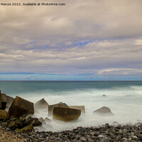 Buy canvas prints of Evening on the Atlantic Ocean - On the north coast of Tenerife by Wilhelm Menze