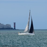 Buy canvas prints of Rounding the Needles by Geoff Stoner