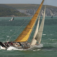 Buy canvas prints of Around The Island Race 2022 (Isle of Wight) by Geoff Stoner