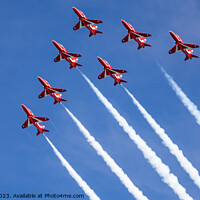 Buy canvas prints of The Red Arrows by Geoff Stoner