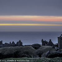 Buy canvas prints of Dunnottar Castle A Timeless Sunrise by DAVID FRANCIS