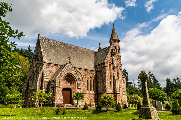 The Fairytale Church of St Palladius Picture Board by DAVID FRANCIS