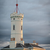 Buy canvas prints of Majestic Lighthouse on Scottish Coast by DAVID FRANCIS