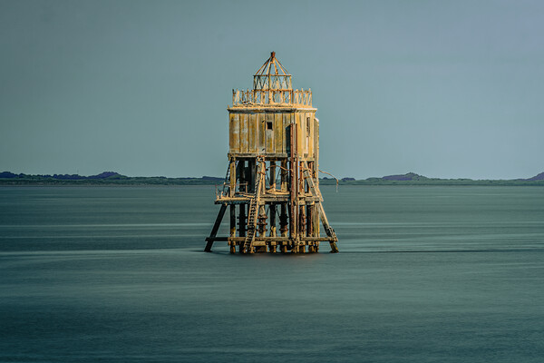 Majestic Beacon of the Scottish Coast Picture Board by DAVID FRANCIS