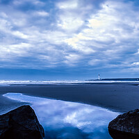Buy canvas prints of Montrose Bay Reflections by DAVID FRANCIS