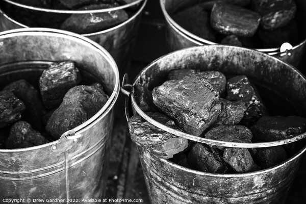 Coal Buckets Picture Board by Drew Gardner