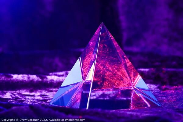 Laser Pyramid Picture Board by Drew Gardner