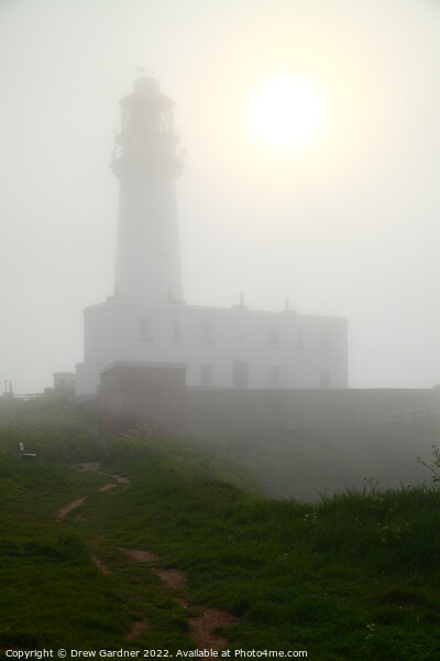 Sea Fret at Flamborough East Yorkshire Picture Board by Drew Gardner