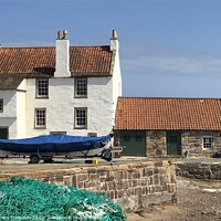 Buy canvas prints of Around the harbour of Pittenweem Fife Scotland  by Jimmy Thomson