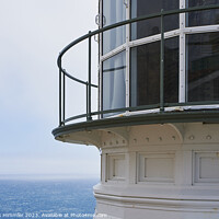 Buy canvas prints of Point Reyes Lighthouse - Details and the Sea by Andreas Himmler