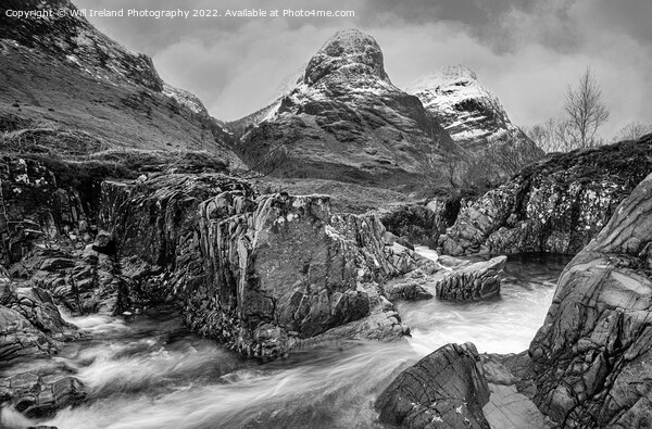 The River Coe - Glencoe Picture Board by Will Ireland Photography