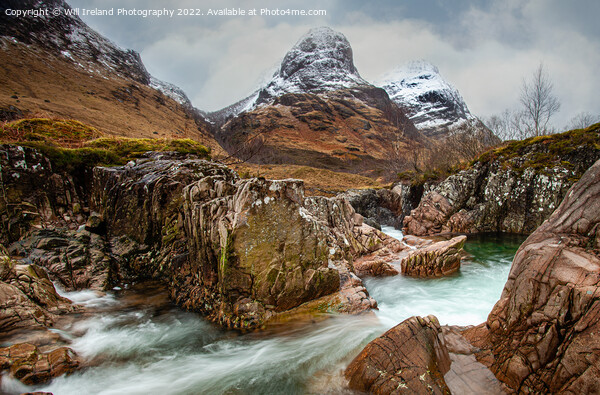 The River Coe - Glencoe Picture Board by Will Ireland Photography