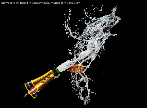 Champagne Celebration Picture Board by Will Ireland Photography