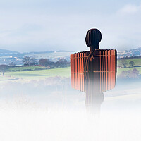 Buy canvas prints of Angel of the North - Out of the Mist by Will Ireland Photography