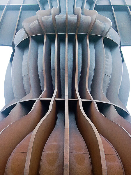 Detail of The Angel of the North - Gateshead Picture Board by Will Ireland Photography